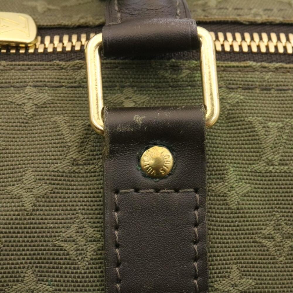 LOUIS VUITTON Monogram Mini Keepall Bandouliere55 Boston Bag Khaki - Picture 8 of 16